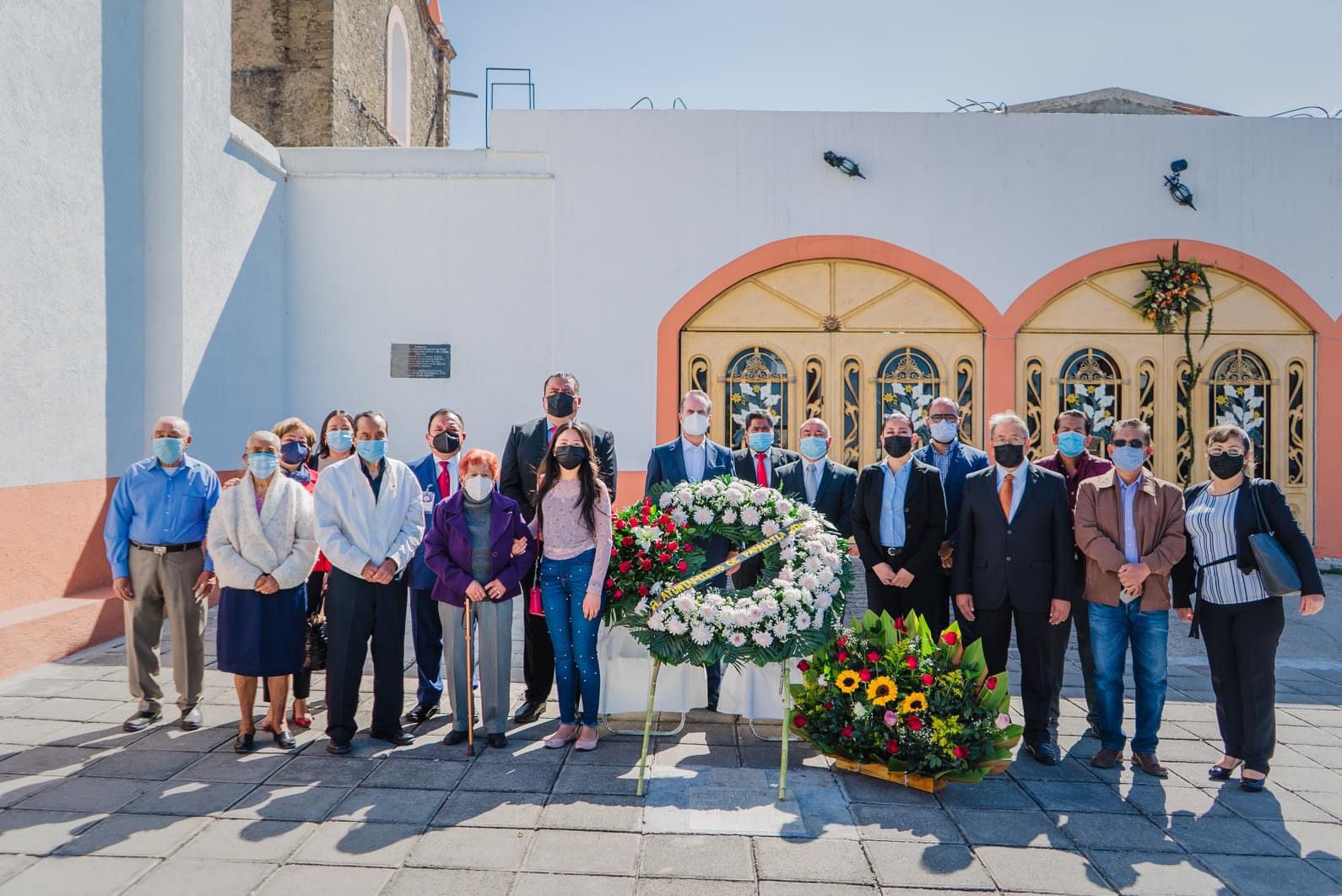 Conmemoran en Papalotla aniversario luctuoso del General Máximo Rojas